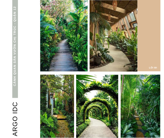 THẢM VƯỜN NHÀ CHỊ TRÚC